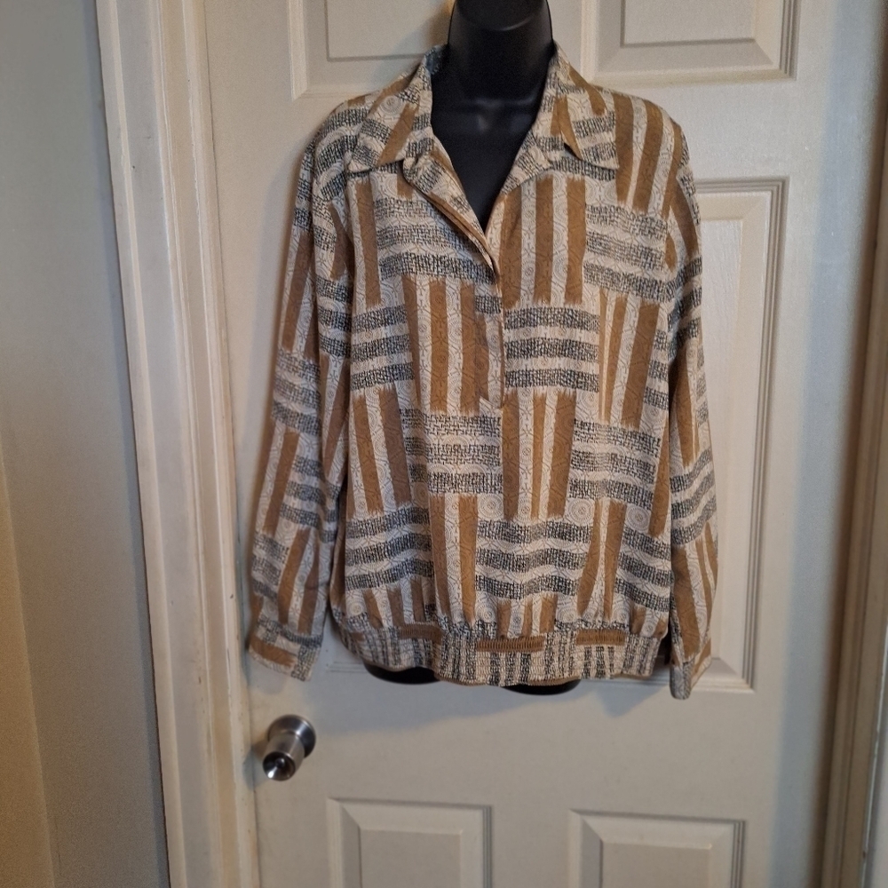 Alfred dunner blouse size 16W